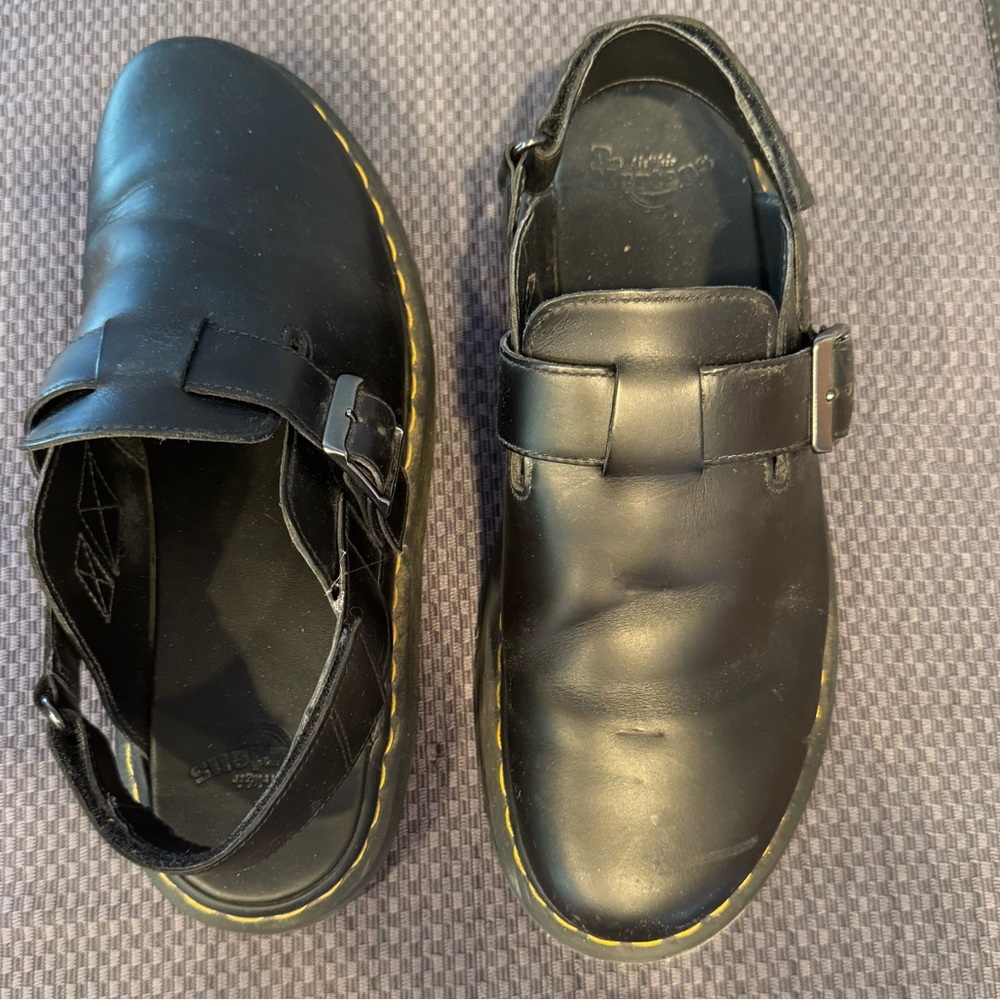 Doc marten clog. Men’s size 12. Black